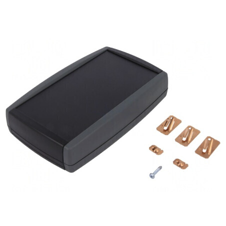Carcasă universală TEKNET ABS neagră 96x156x35mm | Electronic-mag.ro | Componente Electronice