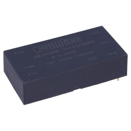 Convertor DC/DC 20W 9-36V la 12V 1666mA | Electronic-mag.ro | Componente Electronice