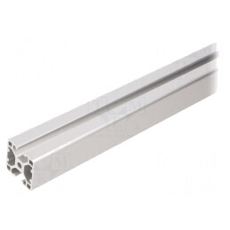 Profil Aluminiu Natural 30x30mm 2m | Electronic-mag.ro | Componente Electronice