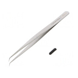 Pensetă Precizie 140mm Vârf Curbat | Electronic-mag.ro | Componente Electronice