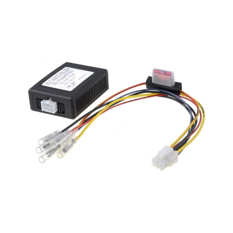 Stabilizator de Tensiune 7-12VDC cu Cabluri | Electronic-mag.ro | Componente Electronice