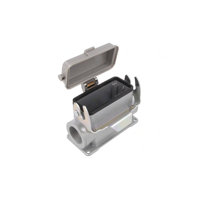 Carcasă pentru conectori HDC C146 E16 cu clichet | Electronic-mag.ro | Componente Electronice