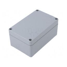 Carcasă universală aluminiu 80x125x57mm Klippon K21 RAL7001 | Electronic-mag.ro | Componente Electronice