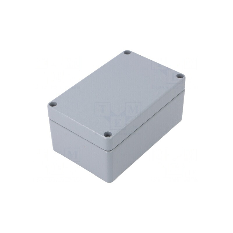 Carcasă universală aluminiu 80x125x57mm Klippon K21 RAL7001 | Electronic-mag.ro | Componente Electronice