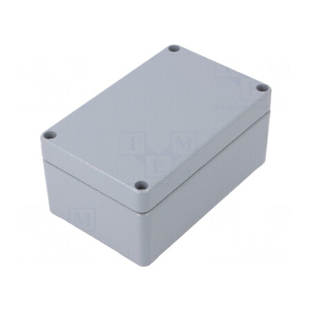Carcasă universală aluminiu 80x125x57mm Klippon K21 RAL7001 | Electronic-mag.ro | Componente Electronice