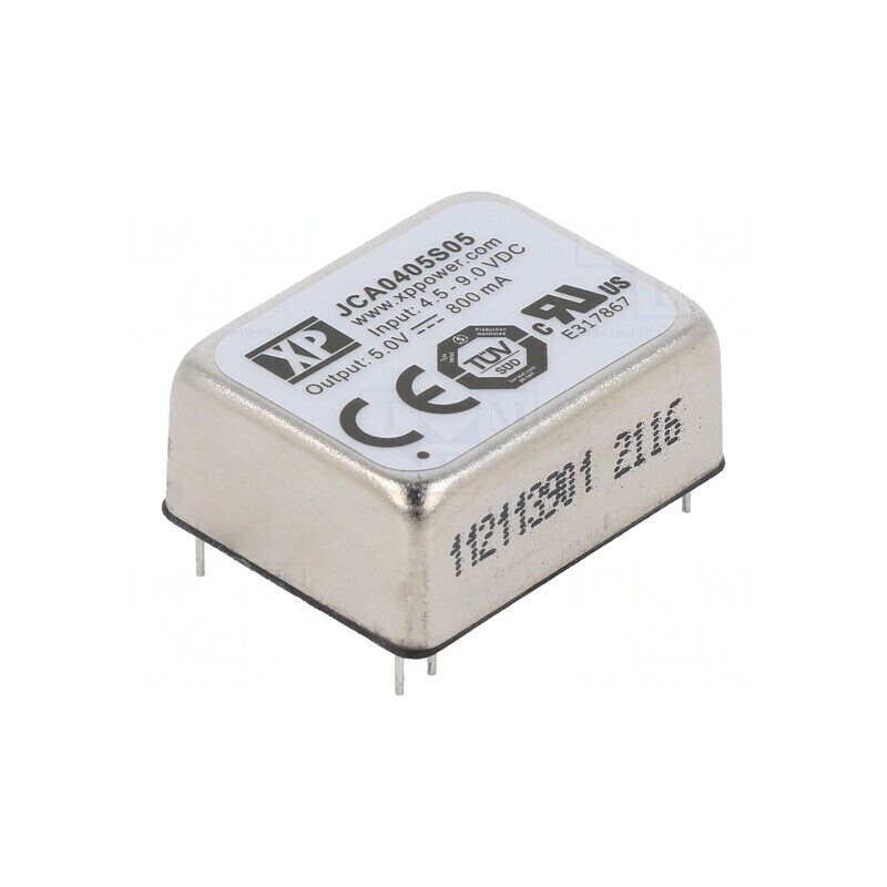 Convertor DC/DC 4W 4,5-9V la 5V 800mA 300kHz JCA0405S05 | Electronic-mag.ro | Componente Electronice