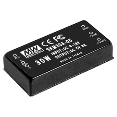 Convertor DC/DC 30W 36-75V la 12V 2.5A | Electronic-mag.ro | Componente Electronice