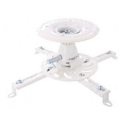 Suport proiector alb 25kg 135mm BP0056 | Electronic-mag.ro | Componente Electronice
