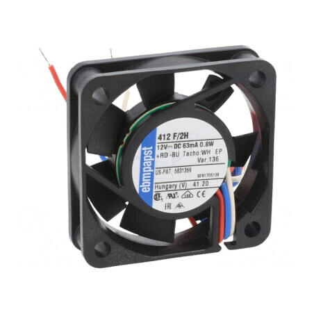 Ventilator axial DC 12V 40x40x10mm | Electronic-mag.ro | Componente Electronice