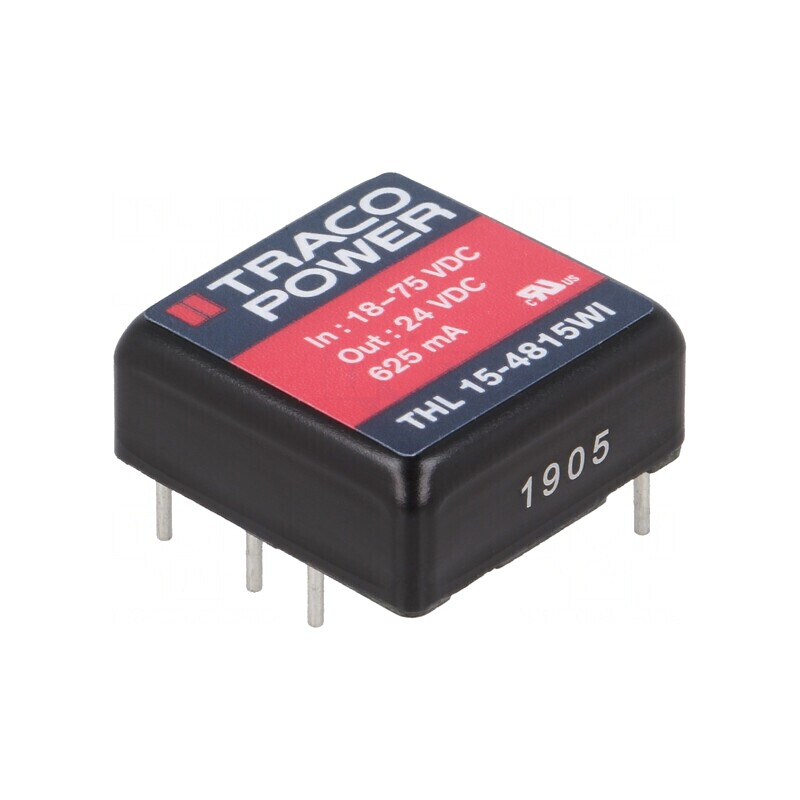 Convertor DC/DC 15W 24V 625mA | Electronic-mag.ro | Componente Electronice