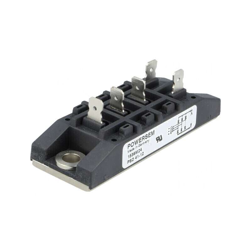 Punte Redresoare Trifazată 1.2kV 70A Modul PSD 41/12 | Electronic-mag.ro | Componente Electronice Punte Redresoare Trifazată 1.2kV 70A Modul PSD 41/12 | Electronic-mag.ro | Componente Electronice