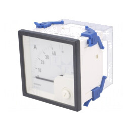 Ampermetru Panou AC 0-40A/80A True RMS Clasa 1.5 | Electronic-mag.ro | Componente Electronice