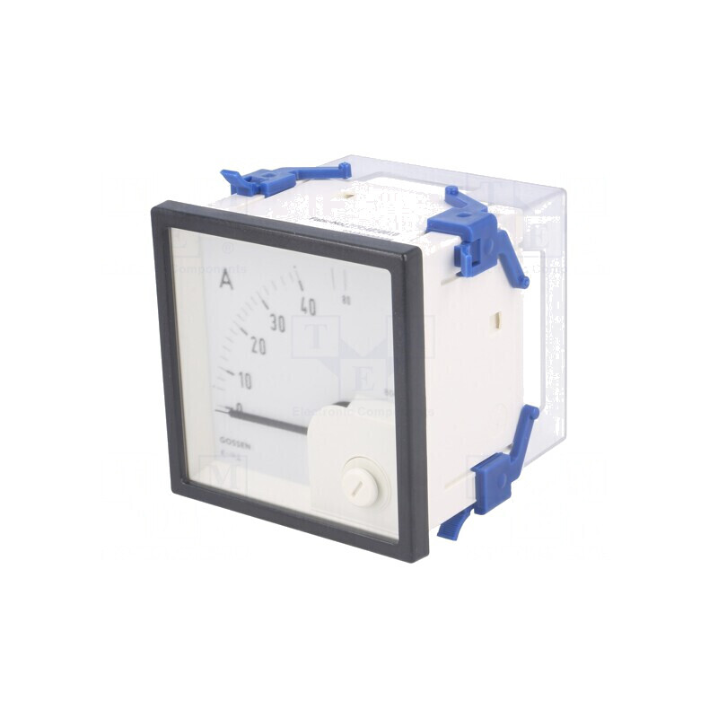 Ampermetru Panou AC 0-40A/80A True RMS Clasa 1.5 | Electronic-mag.ro | Componente Electronice