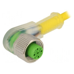 Cablu de Conectare M12 3 PIN Unghi 10m 4A | Electronic-mag.ro | Componente Electronice