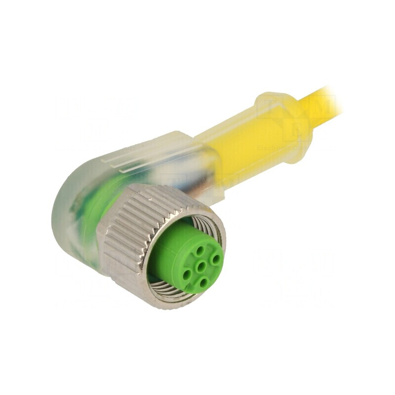 Cablu de Conectare M12 3 PIN Unghi 10m 4A | Electronic-mag.ro | Componente Electronice