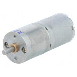 Motor DC cu Transmisie 12V 1,1A Ax Crestătură D 227:1 25x56 mm | Electronic-mag.ro | Componente Electronice
