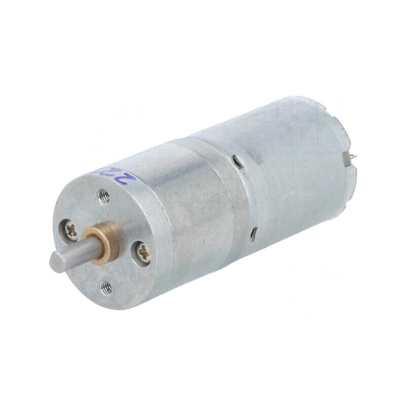 Motor DC cu Transmisie 12V 1,1A Ax Crestătură D 227:1 25x56 mm | Electronic-mag.ro | Componente Electronice