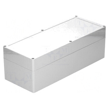 Carcasă Universală ABS Gri Închis 140x353x121.5 mm | Electronic-mag.ro | Componente Electronice