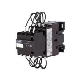 Contactor 3P pentru șină DIN 240/440VAC KC16-11 | Electronic-mag.ro | Componente Electronice