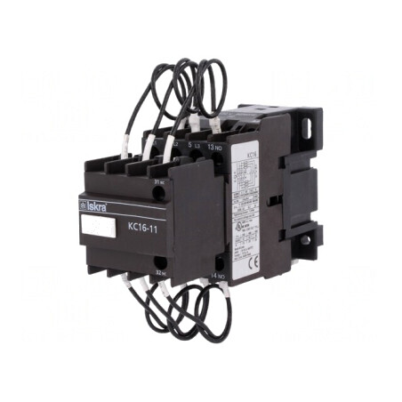 Contactor 3P pentru șină DIN 240/440VAC KC16-11 | Electronic-mag.ro | Componente Electronice