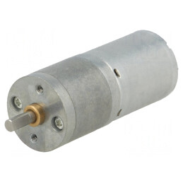 Motor DC cu transmisie LP 12V 1,1A Ax crestătură D 378:1 25DX58L | Electronic-mag.ro | Componente Electronice