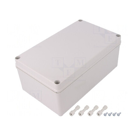 Piccolo ABS Gri Carcasă Universală 140x230x95mm | Electronic-mag.ro | Componente Electronice