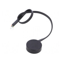 Cititor RFID | 12V | 1-wire | buzer,indicator stare: LED | 150mA | 1W-H0-06P BZ MS (12V)