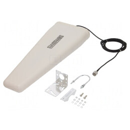 Antenă 5G LTE Exterior 10dBi 50Ω 680-3800MHz | Electronic-mag.ro | Componente Electronice