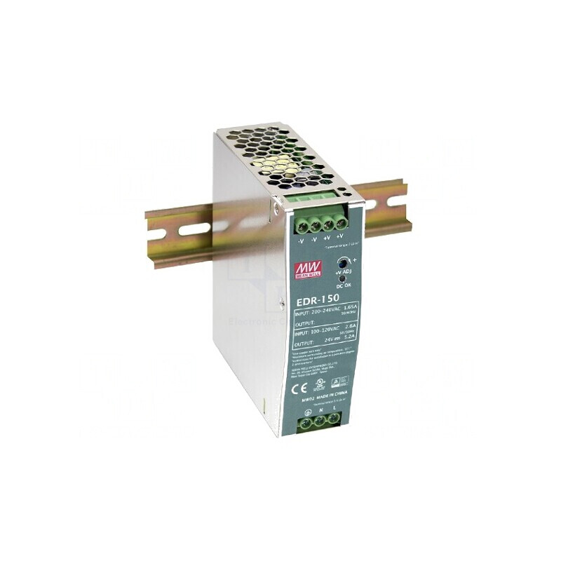 Alimentator DIN 156W 24V 6.5A | Electronic-mag.ro | Componente Electronice