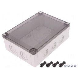 Carcasă Universală Policarbonat 130x180x60mm | Electronic-mag.ro | Componente Electronice