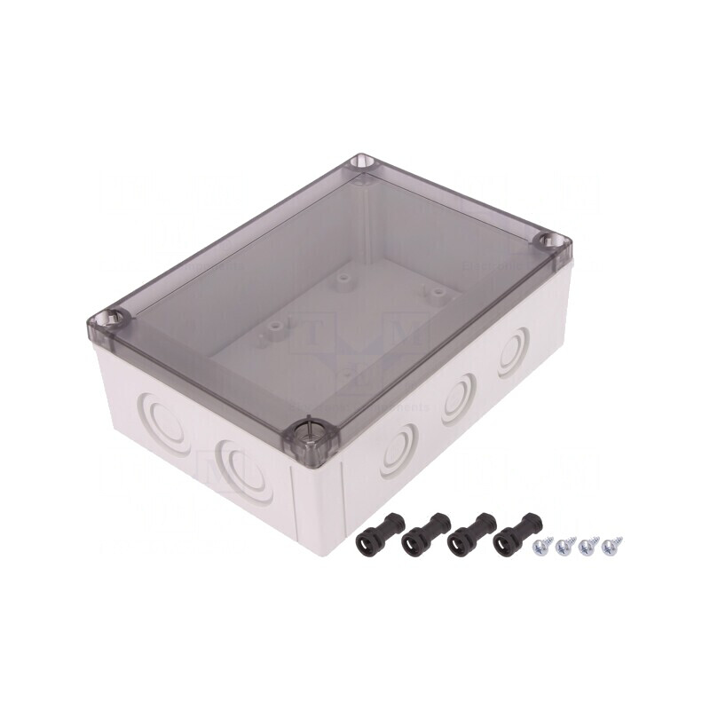 Carcasă Universală Policarbonat 130x180x60mm | Electronic-mag.ro | Componente Electronice