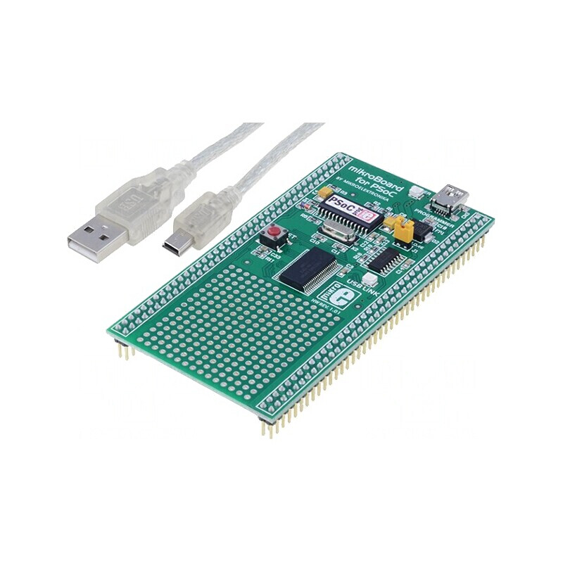 Placă de Expansiune USB B pentru MikroBoard cu CY8C27643 | Electronic-mag.ro | Componente Electronice