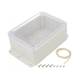 Carcasă Universală cu Lame de Fixare 85x165x70mm | Electronic-mag.ro | Componente Electronice