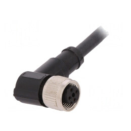 Cablu de Conectare M12 Unghi 5m 250VAC 4A PUR | Electronic-mag.ro | Componente Electronice