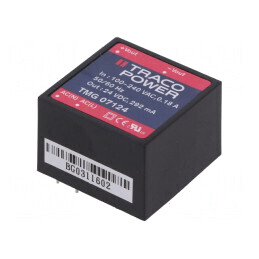 Convertor AC/DC 7W 24VDC TMG 07124 | Electronic-mag.ro | Componente Electronice