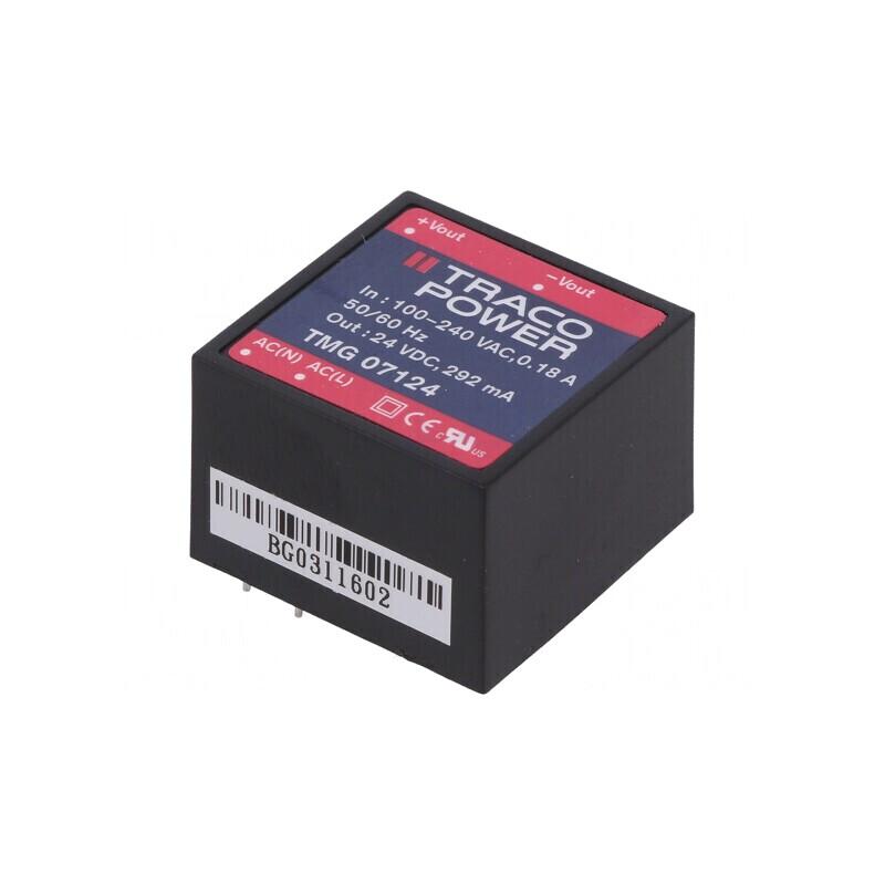 Convertor AC/DC 7W 24VDC TMG 07124 | Electronic-mag.ro | Componente Electronice Convertor AC/DC 7W 24VDC TMG 07124 | Electronic-mag.ro | Componente Electronice
