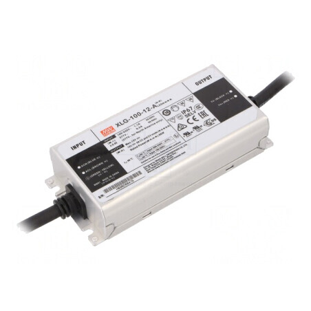 Alimentator LED 96W 12V 8A IP67 | Electronic-mag.ro | Componente Electronice