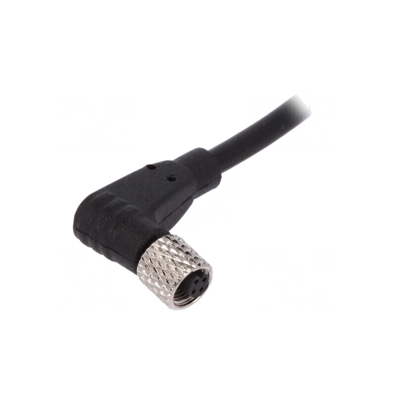 Conector M5 Mamă 4 PIN IP67 60V | Electronic-mag.ro | Componente Electronice