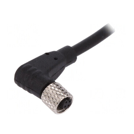 Conector M5 Mamă 4 PIN IP67 60V | Electronic-mag.ro | Componente Electronice