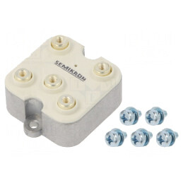 Punte Redresoare Trifazată 400V 30A 370A Modul | Electronic-mag.ro | Componente Electronice