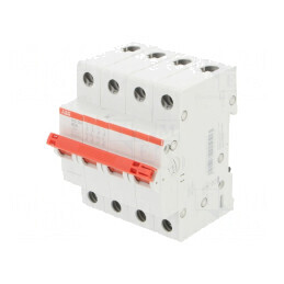 Separator-întrerupător 4P 40A 415VAC pentru șină DIN | Electronic-mag.ro | Componente Electronice