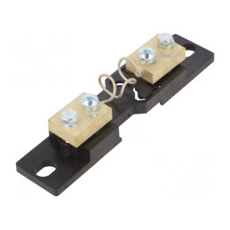 Şunt de Curent 5A pentru Şină DIN 150mV | Electronic-mag.ro | Componente Electronice