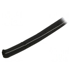 Trese din Poliester Neagră 32-38mm | Electronic-mag.ro | Componente Electronice