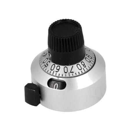 Buton de precizie cu disc selector Ø22,2x22,2mm | Electronic-mag.ro | Componente Electronice