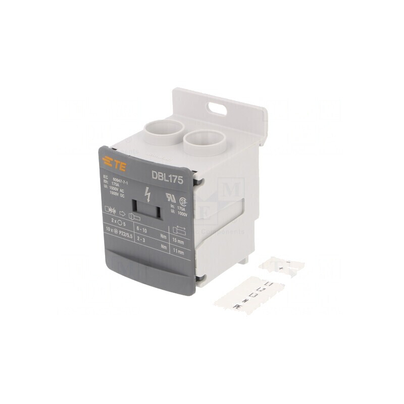 Bloc de distribuție 12 borne TS35 | Electronic-mag.ro | Componente Electronice