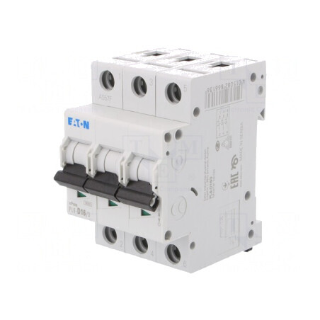 Întrerupător de Supracurent 16A 3P 6kA 230/400VAC | Electronic-mag.ro | Componente Electronice