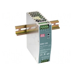 Alimentator Pulsatoriu pentru Șină DIN 120W 48V 2.5A | Electronic-mag.ro | Componente Electronice