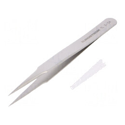 Pensetă Dreaptă 120mm pentru Lucrări de Precizie TL 2-SA-AS | Electronic-mag.ro | Componente Electronice