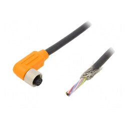 Cablu de Conectare M12 8-PIN Unghi 5m IP67 | Electronic-mag.ro | Componente Electronice