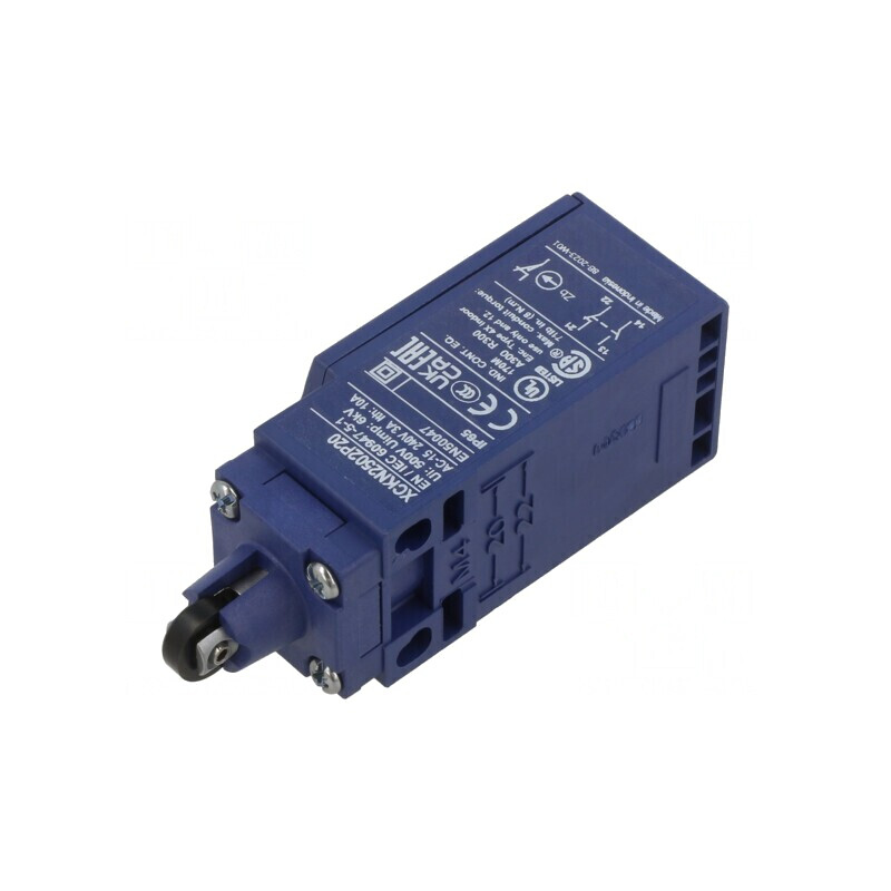 Limitator cursă rolă plastic Ø11mm NO NC 10A M20 x 1.5 | Electronic-mag.ro | Componente Electronice
